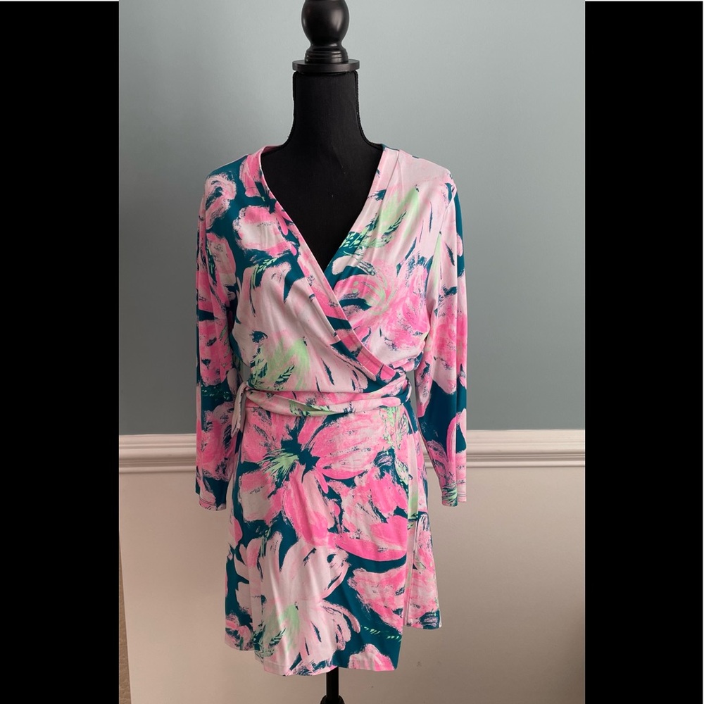 Lilly Pulitzer Karlie romper, size XL